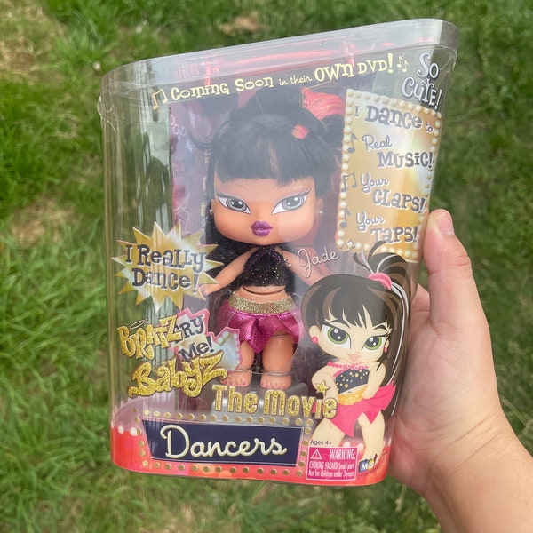 Jade Bratz, Bratz Babyz Dancers, y2k, dolls, toys, NIB, 2006, Bratz Fashion, MGA, bratz babies, new in box, y2k toys, nostalgic toys