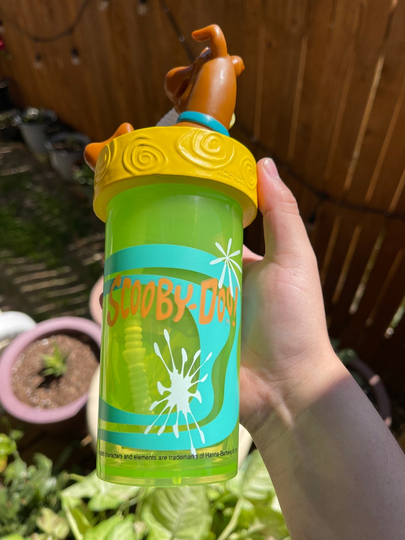 Scooby Doo and Shaggy Character Cup, Vintage 1990s, Cartoon, Big