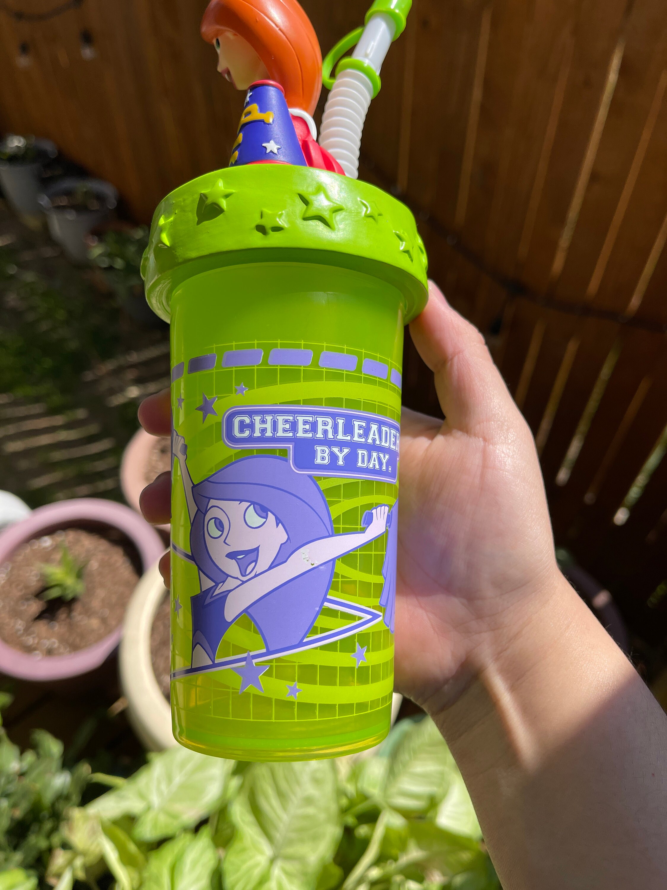 Kim Possible, Vintage 1990s, Cartoon, Big Character Cup, Sippy Cup
