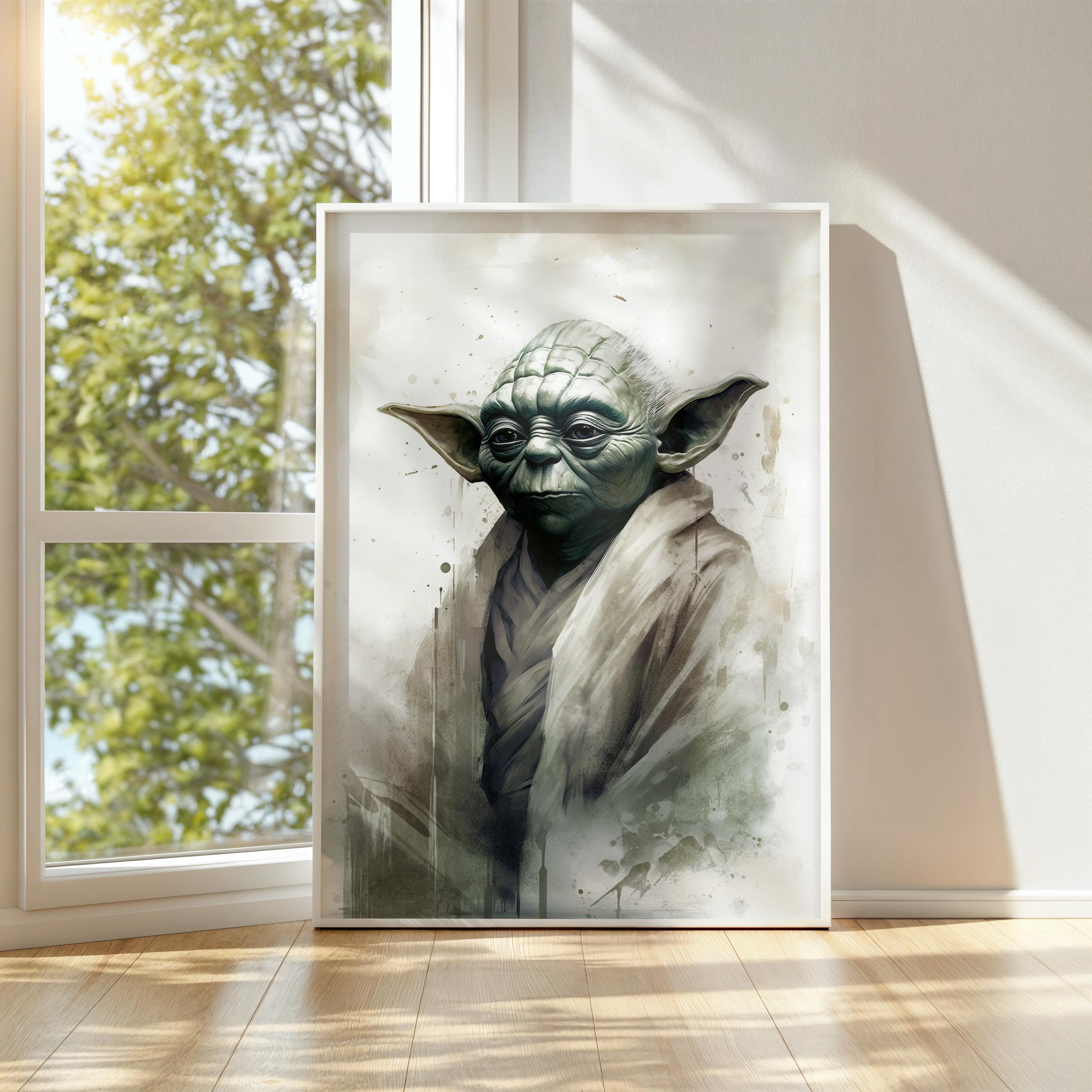 Star Wars Set of 6- Printable Wall Art- Darth Vader Poster- Obi