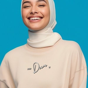 Moslim cadeau islamitische Dua cadeau voor Eid moslim kleding hijab bescheiden kleding voor moslim moeder moslim hoodie islamitische kalligrafie Eid Mubarak Arabisch