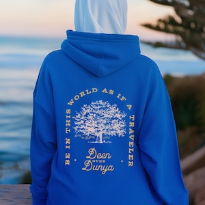 Muslim Hoodie Sweater Hijabi Islamic Print Eid Gift Ramadan Quran Hadith Modesty Islamic Shirt Muslim Mom gift Arabic Calligraphy Islamic
