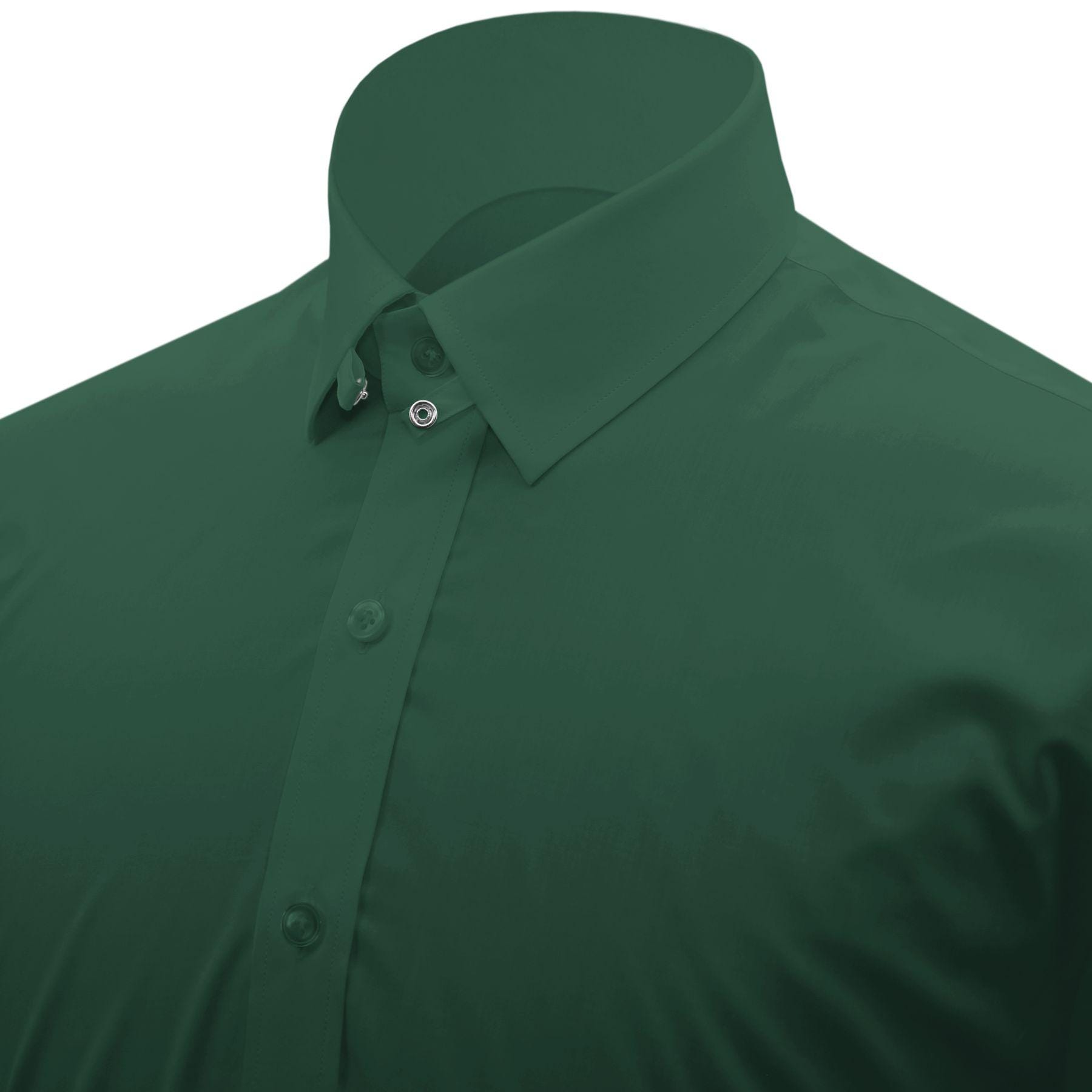 Cotton Shirt Dark Green Button Up Shirt Mens Solid Dark Green James Bond Style 100% Cotton Snap Tabbed Loop Collar Dress Shirt Men's/ Collar Skyfall's, Tom Ford, Celebrity Outfit Style Cotton Shirt Dark Green Button Up Shirt Mens Solid Dark Green James Bond Style 100% Cotton Snap Tabbed Loop Collar Dress Shirt Men's/ Collar Skyfall's, Tom Ford, Celebrity Outfit Style