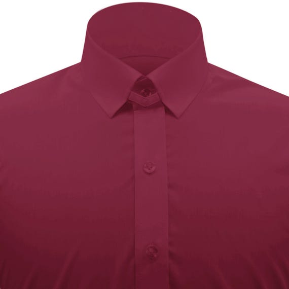 princess polly baby blue dress Folded Burgundy Mens Dress Shirt With Buttons 55778143 PNG
