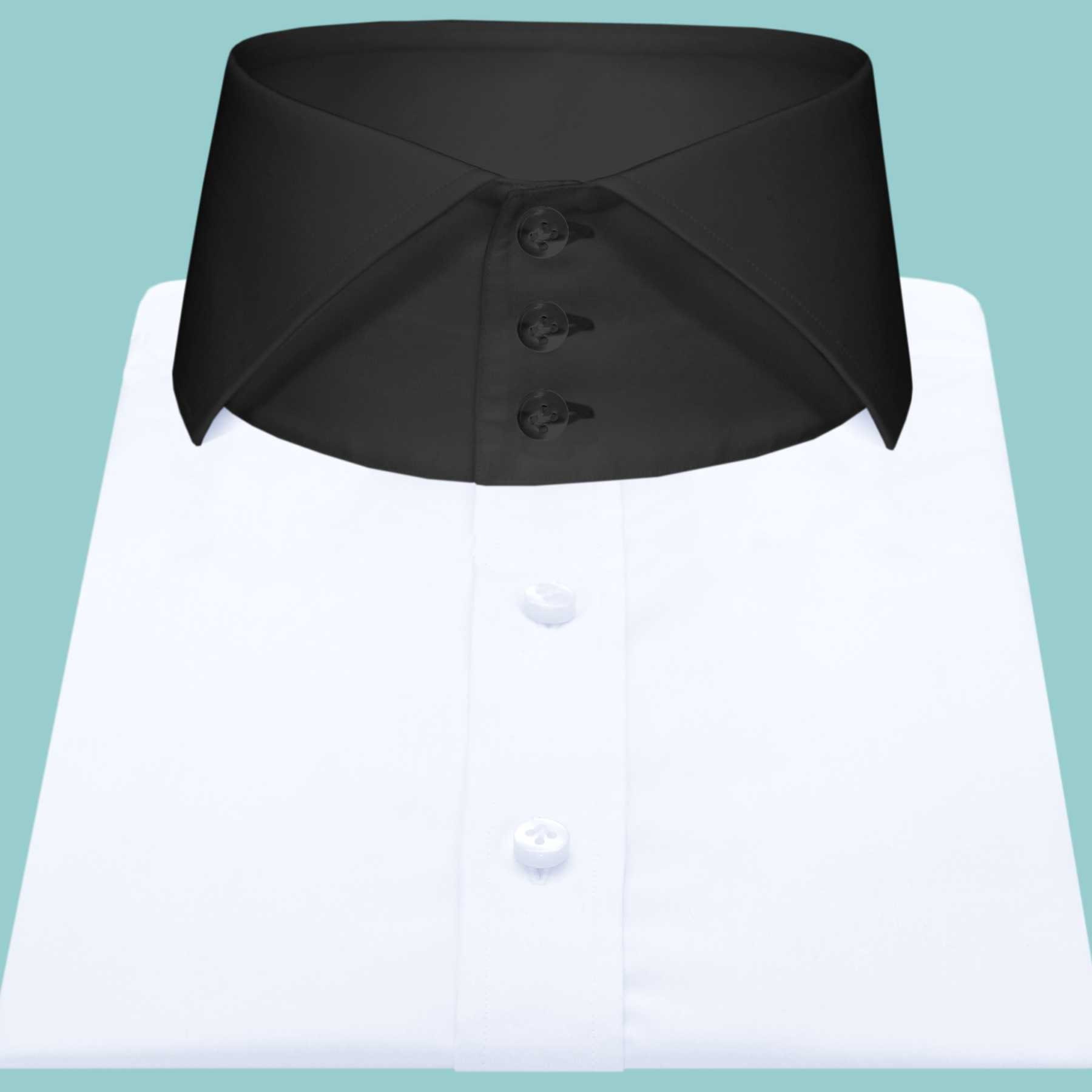 Straight Cut Collar Shirt