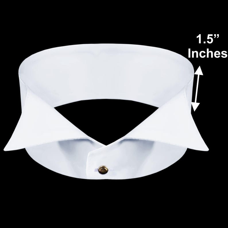 Men Wing Collar White Shirt For Wedding Party Wear Dress Shirt Vintage Band Grafton Collar Wing Bib Edwardian Pointed Collar Hidden Placket Detachable Collar