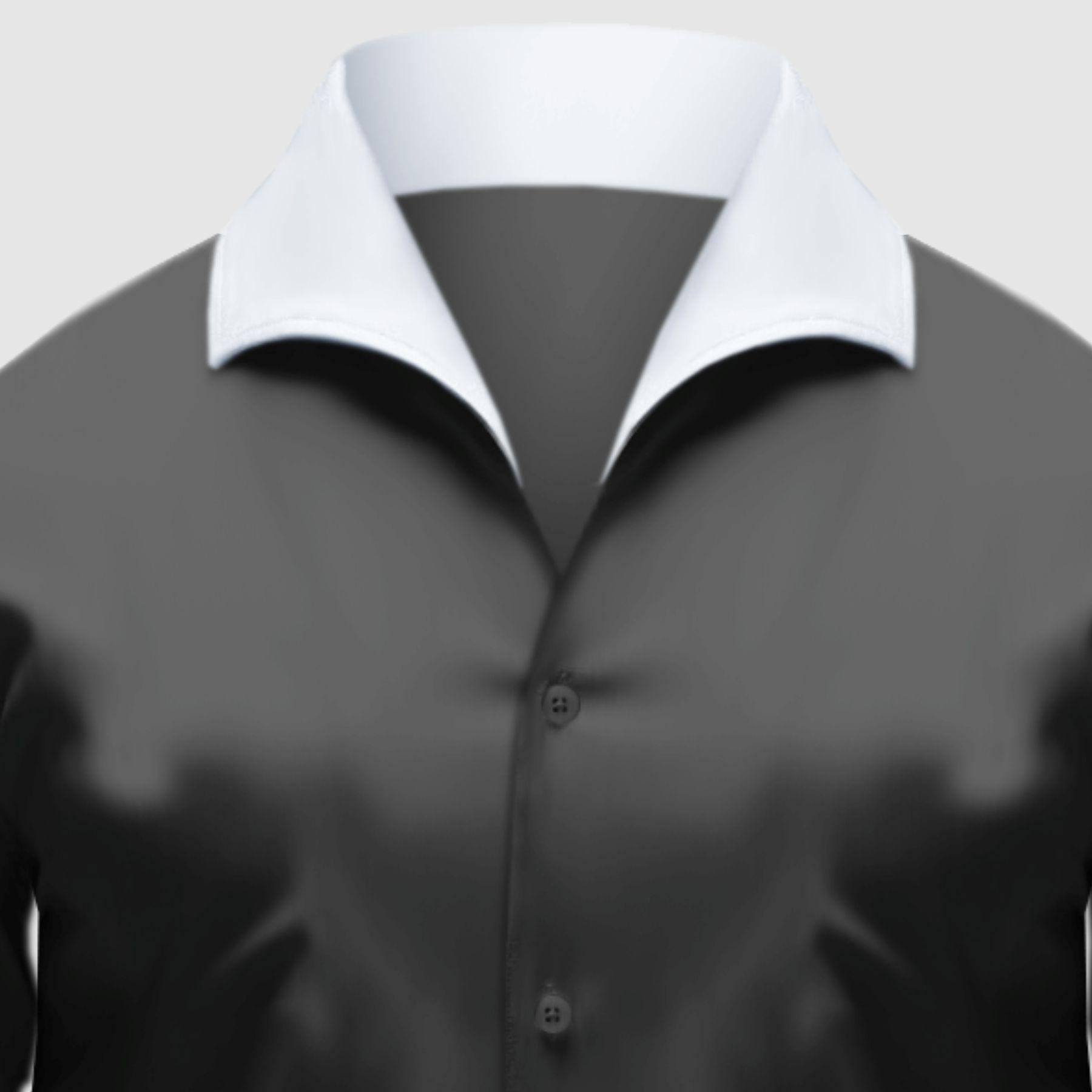 half collar dress shirt Inc Mens Casual Shirt Roll Tab Sleeve Henley Pullover White 3XL, Men's