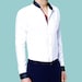Chinese band collar shirt_BDHL4814