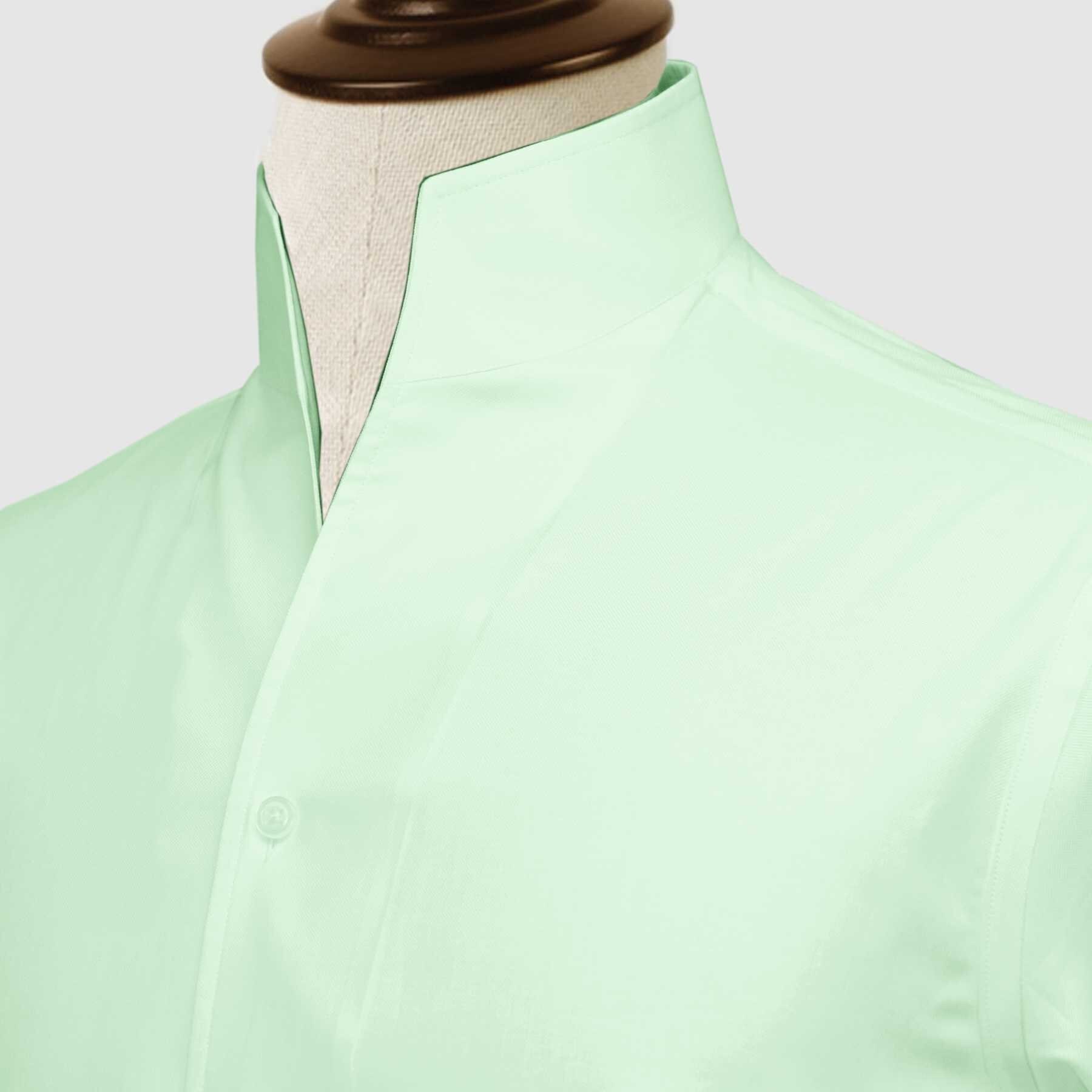  Men's High Collar, High Open Collar, White Shirt, Tall Neck  Collar, Wedding Party Shirt, Buttonless V Neck Collar (as1, Neck_Sleeve,  15_Point_5, 33, 34) : Clothing, Shoes & Jewelry