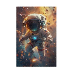 Astronauta en el espacio: rompecabezas de 1014 piezas, diversión en interiores, perfecto para los amantes de los rompecabezas, regalo de cumpleaños ideal, regalo de Navidad único