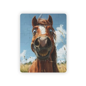 Henry The Horse - 30-Piece Jigsaw Puzzle, Fun Indoor Activity, Perfect for Puzzle Lovers, Ideal Birthday Present, Christmas Gift