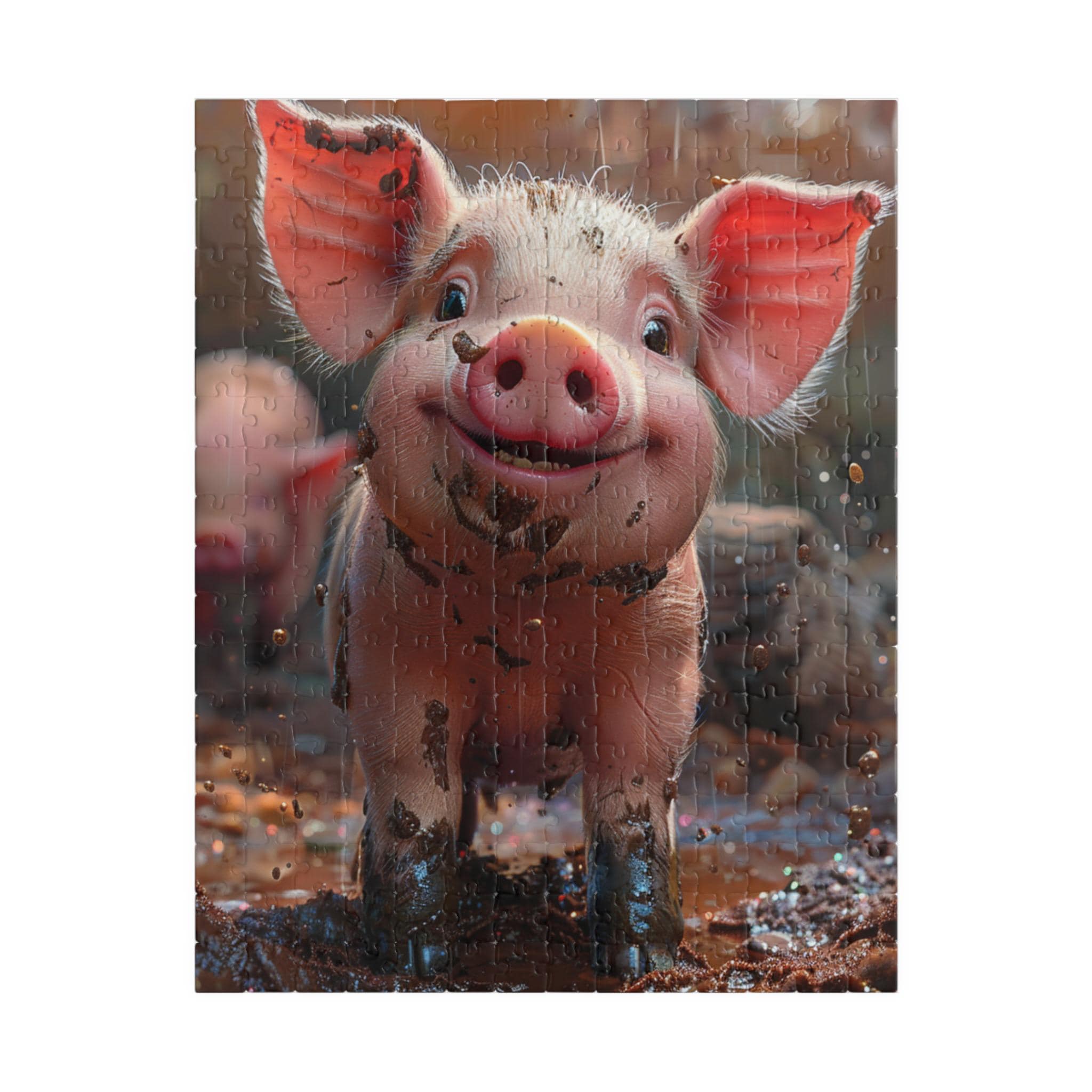 Penny the Pig - Premium Puzzle Available in 110, 252, or 520