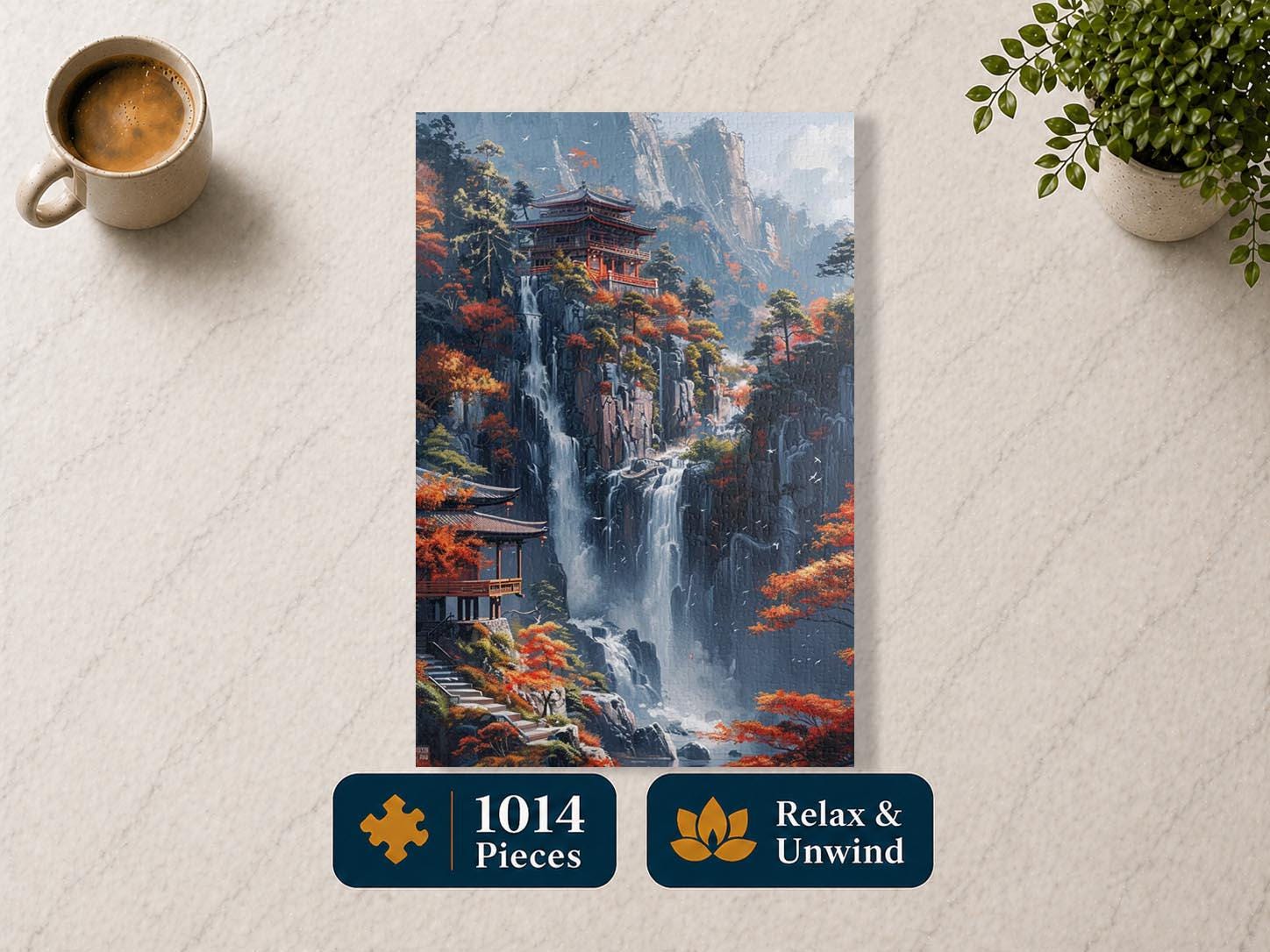 風景ジグソーパズル - Etsy 日本