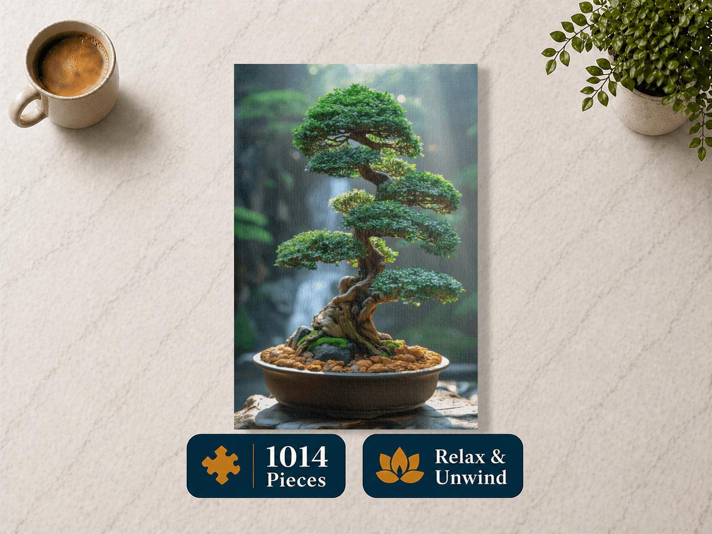 Bonsai Tree - 1014-piece Jigsaw Puzzle, Indoor Fun, Perfect for