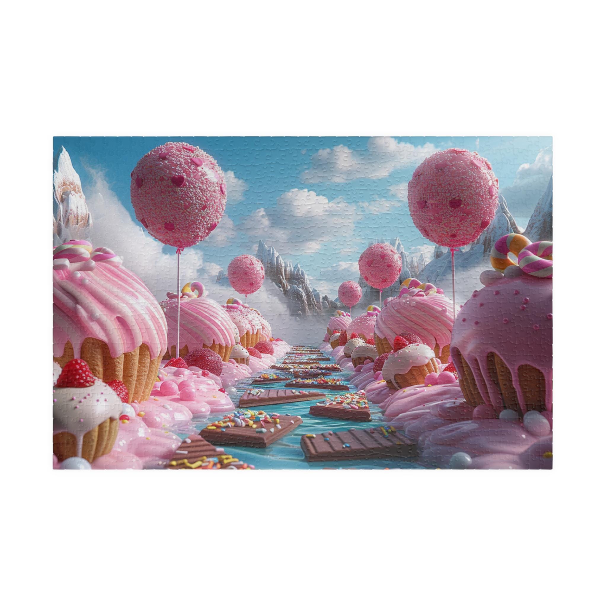 Candy Land - 1014-piece Jigsaw Puzzle, Indoor Fun, Puzzle Lovers