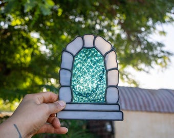 Blue Stone Archway w/ Star