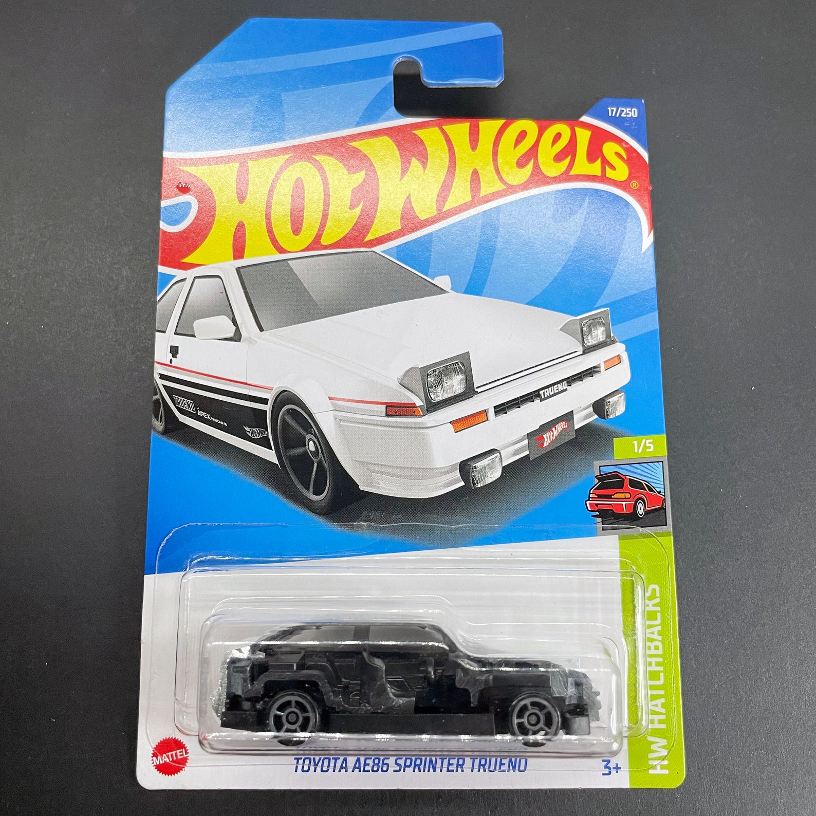 Hot Wheels Toyota AE86 Sprinter TRUENO Initial D Hachiroku Etsy Canada