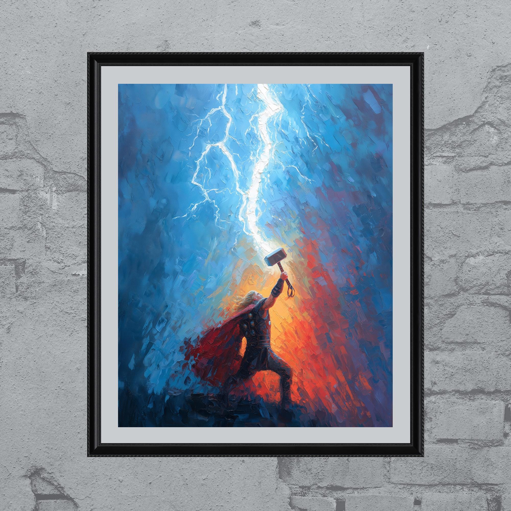 バスキア・シルクスクリーンポスター THOR「雷神」 il_fullxfull.6869860225_c7vk.jpg