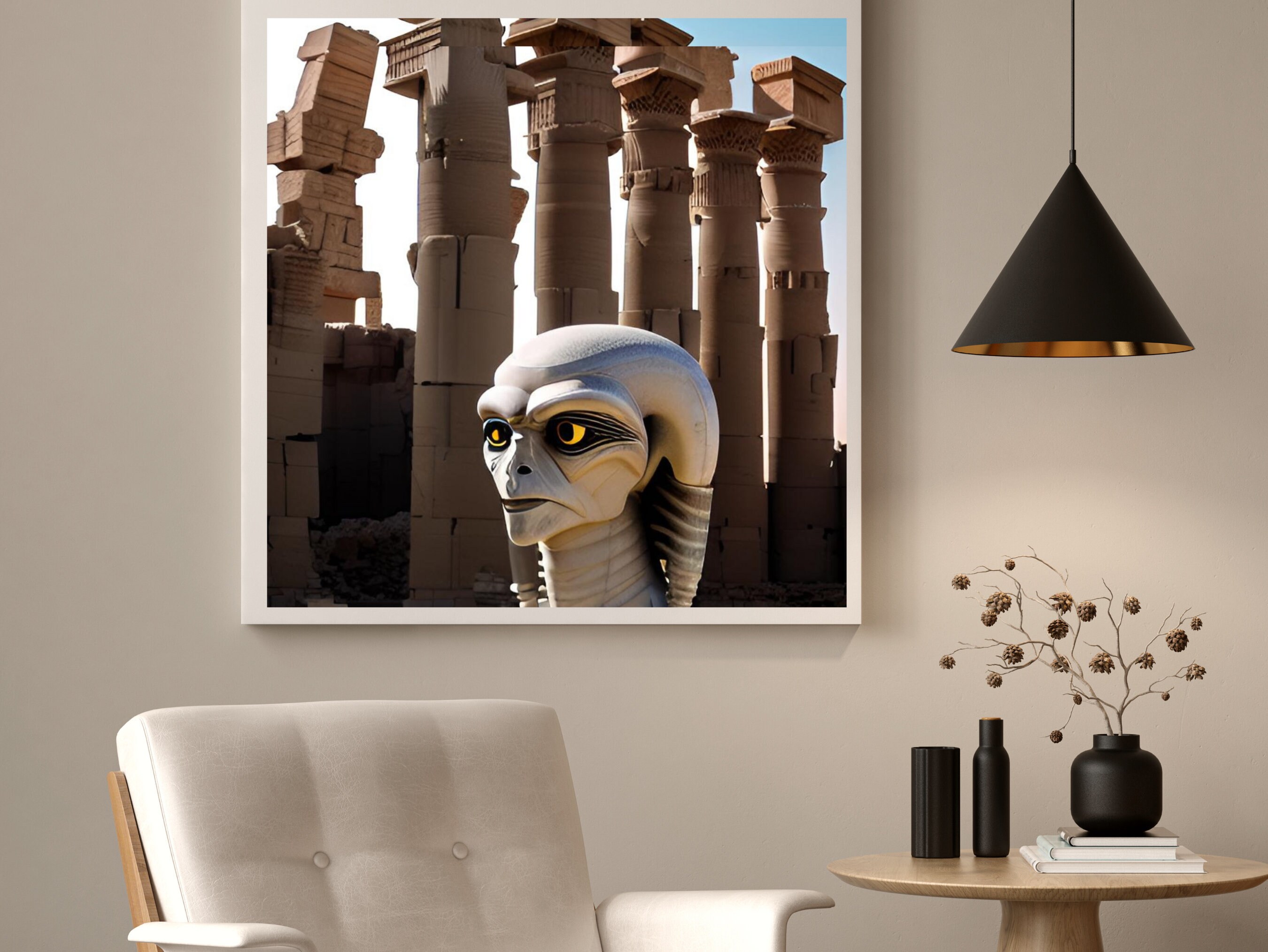 Printable: aliens in Egypt Digital Download - Etsy