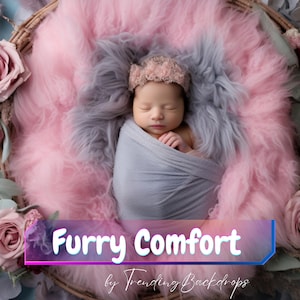 Newborn Digital Backdrop, Newborn digital background, Newborn Backdrop Newborn Digital Prop, Newborn Photo Prop, Pink Rose Newborn Composite