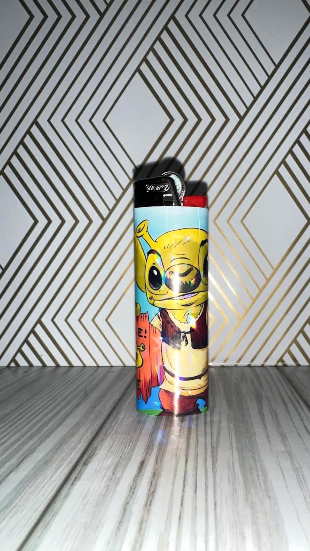 Shrek Alien Lighter Custom Lighter Wraps Alien Shrek 420 Etsy Canada