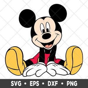 Sitting mickey mouse - Etsy 日本