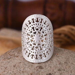 Silver Ring, Handmade Designer, 925 Sterling Silver, Victorian Vintage Ring, Vintage Ring, Statement Ring, Antique Design Ring, Gift For Her