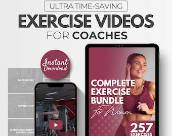 Exercise videos for personal trainer, workout Videos, personal training, fitness videos, instructional exercises videos, fitness content