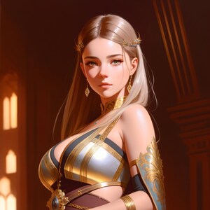 Character Commission, Digital Drawing, AI Portrait, Unique Digital Art Commission, Photorealistic Fantasy Portrait, DnD Art, Customized