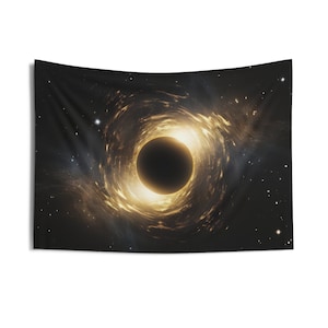 Black Hole Tapestry: Deep Space Celestial Art