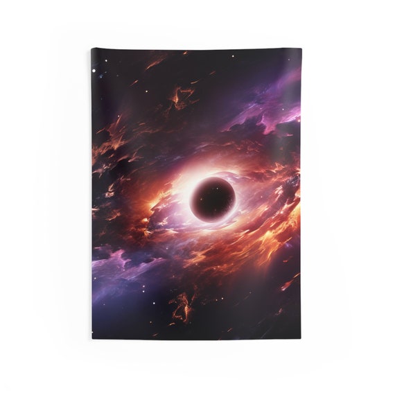 Black hole tapestry hotsell