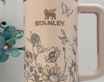 30oz Stanley Wildflower Tumbler Wrap – Firefly Laser and Engraving