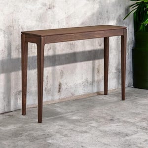 Reclaimed Wood Console Table, Entryway Console Table, Modern Console,Taper legs,Slim console table, Hallway Console Table, Minimalist