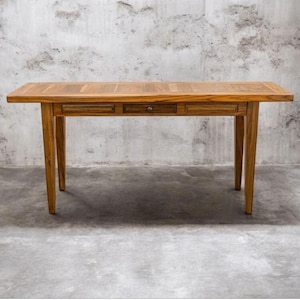Solid Teak Wood Console table with Drawers, Modern Furniture, Entryway Table, Hallway Table