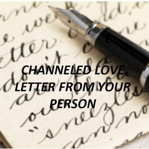 CARTA DE AMOR CANALIZADA