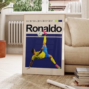 Cristiano Ronaldo Poster, All Nassr FC Poster. Instant Download Digital Wall Decor. Printable Wall Art, Design print art decor