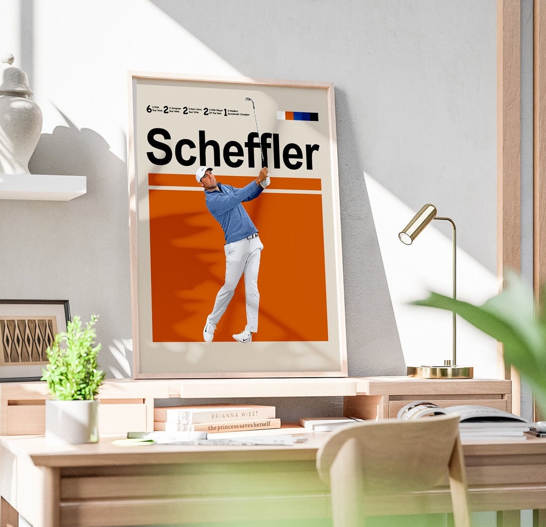 Scottie Scheffler Poster Geschenke für GolffansGolf Art - Etsy.de