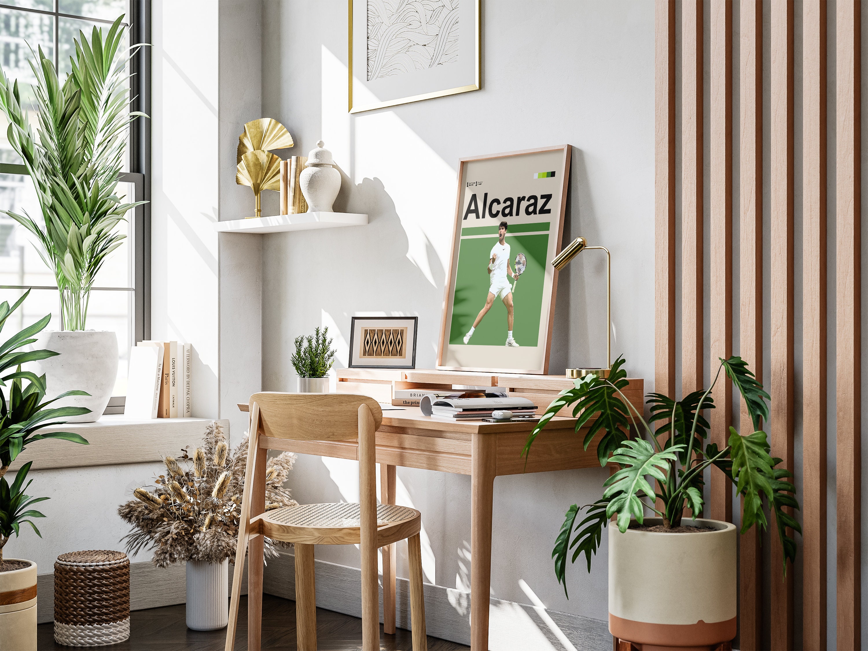 Carlos Alcaraz Poster. Gift for Her. Tennis Art Print. Tennis - Etsy