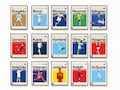 Ronaldo Messi Neymar Mbappe Kane Bellingham Haaland and Posters of Football Legends. Choose 5 out of 135 posters. Pick Five Poster.