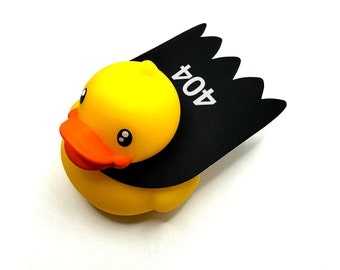 404 ERROR Debugging Duck - Programmers Gift - Tech Gift - Developers Gift - Rubber Duck