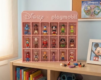 Expositor figuras Disney x Playmobil