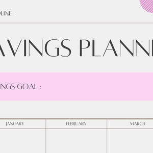 Savings Planner