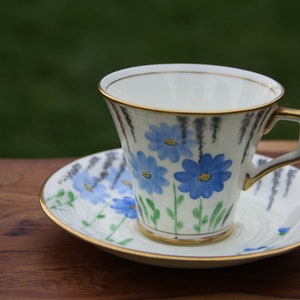 Radfords Fenton Stoke-on Trent Bone China Tea Cup and Saucer in excellent vintage condition