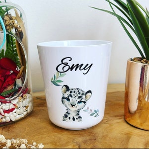 Personalized children's glass, unbreakable children's cup image 1