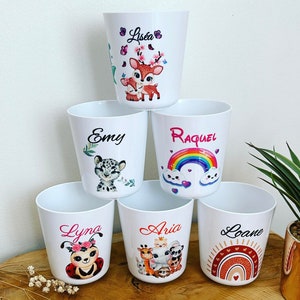 Personalized children's glass, unbreakable children's cup image 2