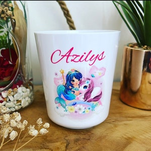 Vaso infantil personalizado, vaso infantil irrompible