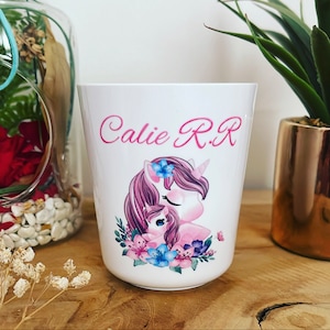 Taza/vaso infantil personalizado irrompible