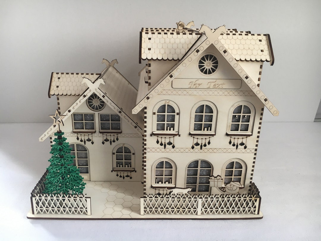 Advent Calendar Advent House Fillable Advent Calendar Etsy Advent Calendar Advent House Fillable Advent Calendar Etsy