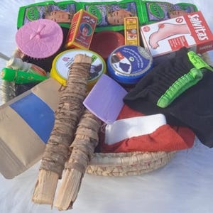 Discover the Ultimate Moroccan Hammam Basket Set!