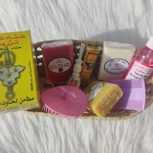 Moroccan Hammam & SPA Products | All-In-One Traditional Hammam Pack | Moroccan Hammam Kit for Gift